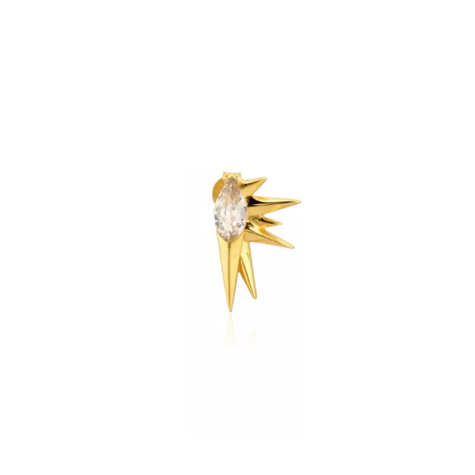 6 Spikes Stud Earring