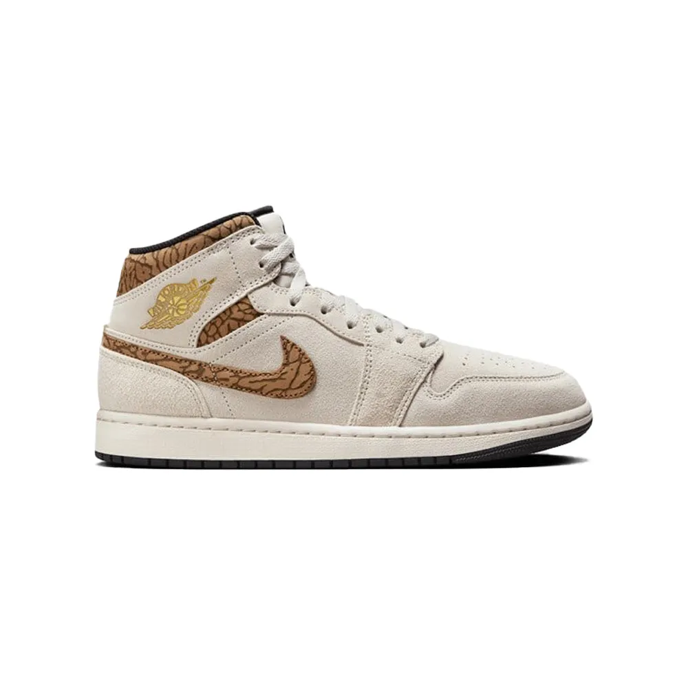 Air Jordan 1 Mid (Brown Elephant)