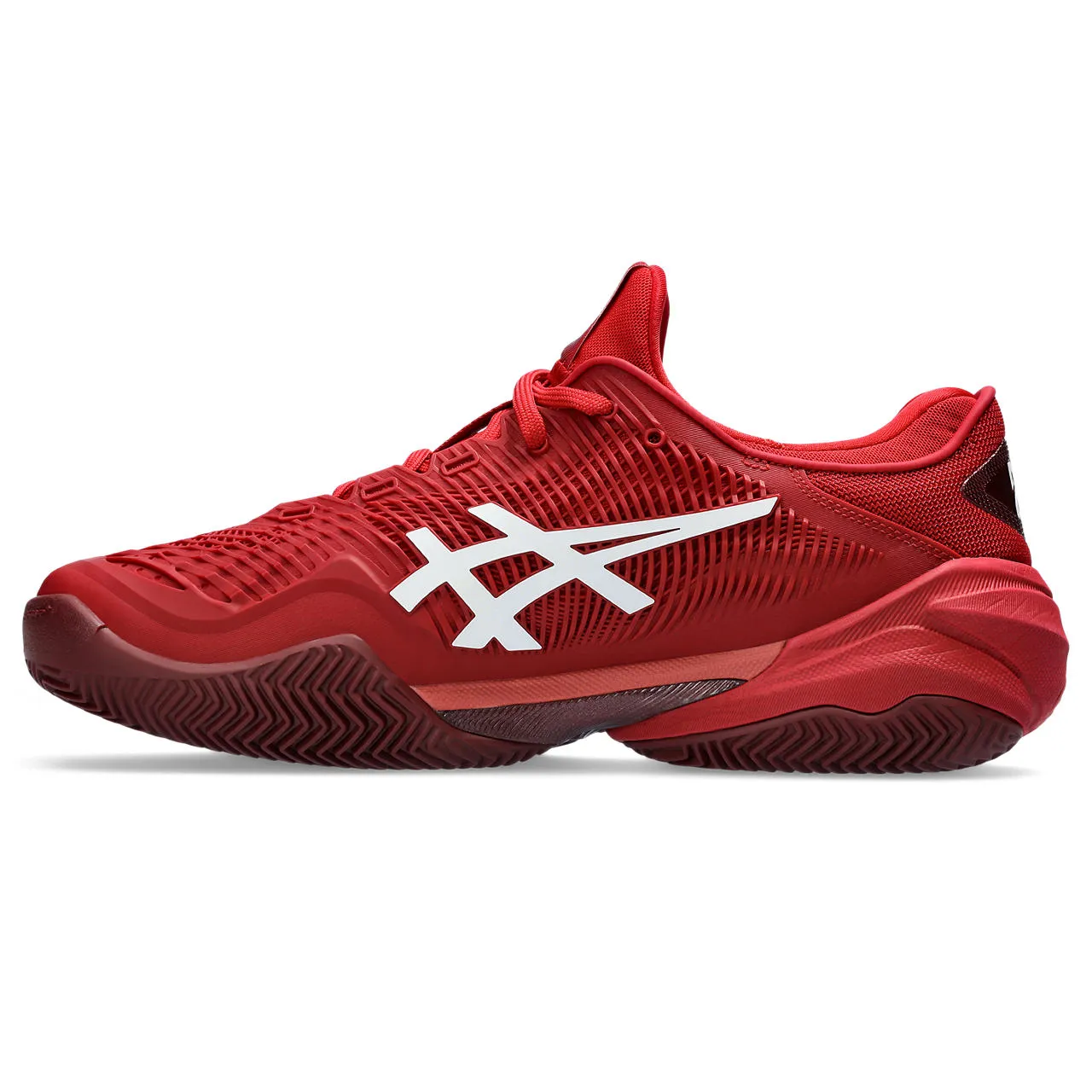 Asics Tennisschoen Court FF 3 Novak Clay Heren Rood