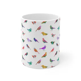 Bird Party Ceramic Mug 11oz