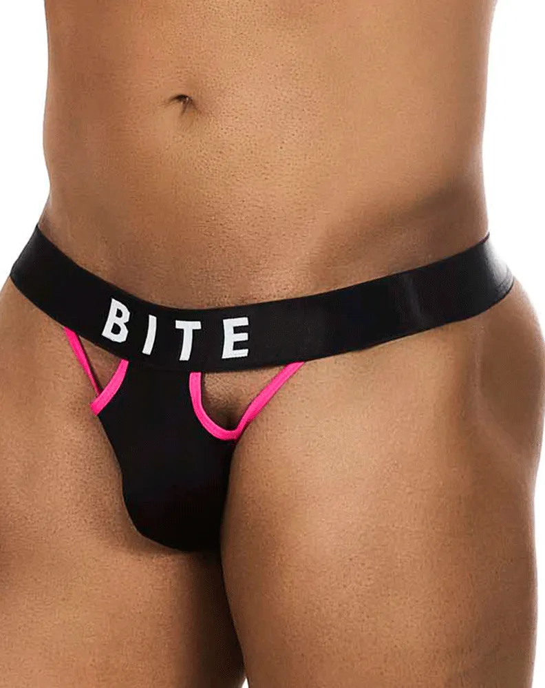 Bitewear Bw2023109 Bite My Cherry Thongs Fuchsia