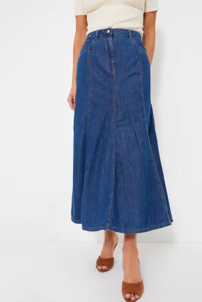 Blue Jean Edera Skirt