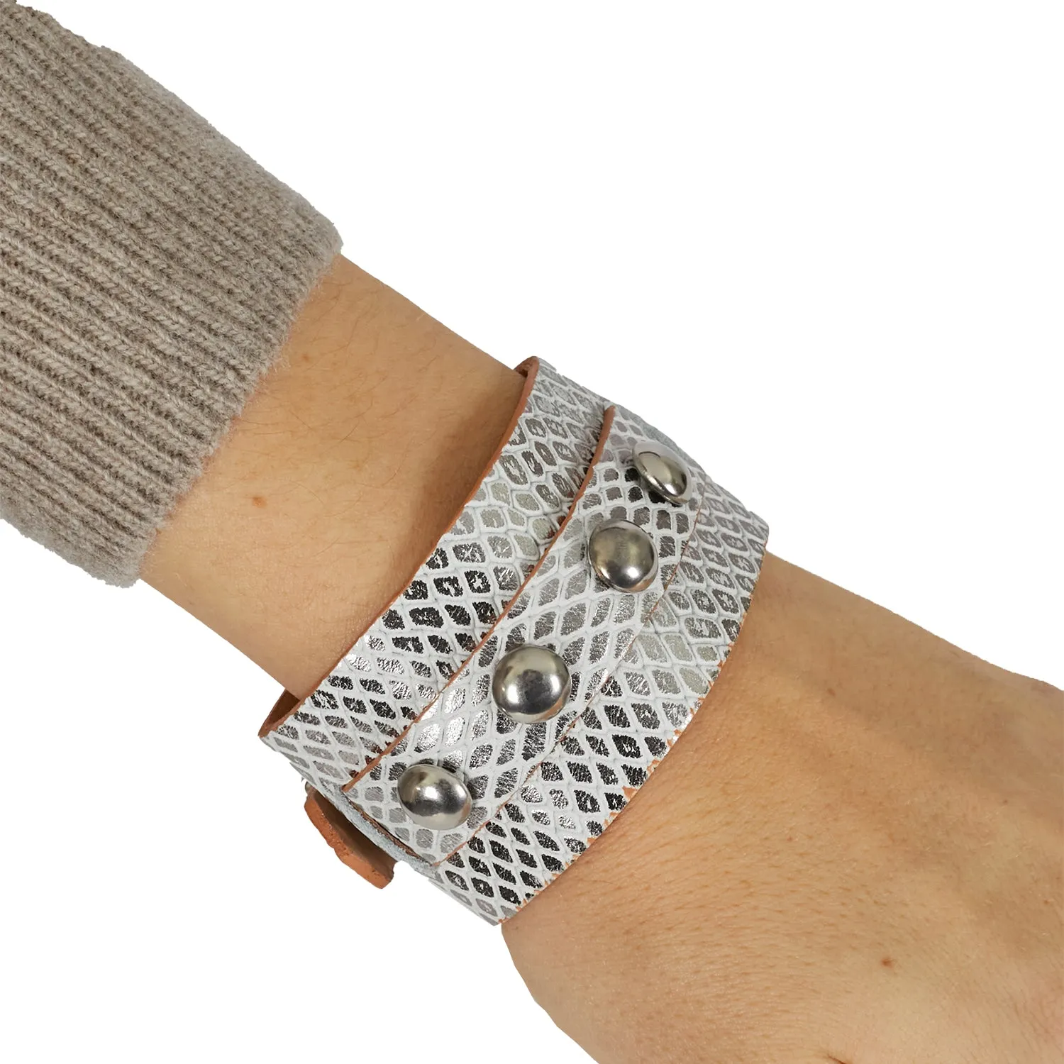 BRAZALETE B7 PLATA