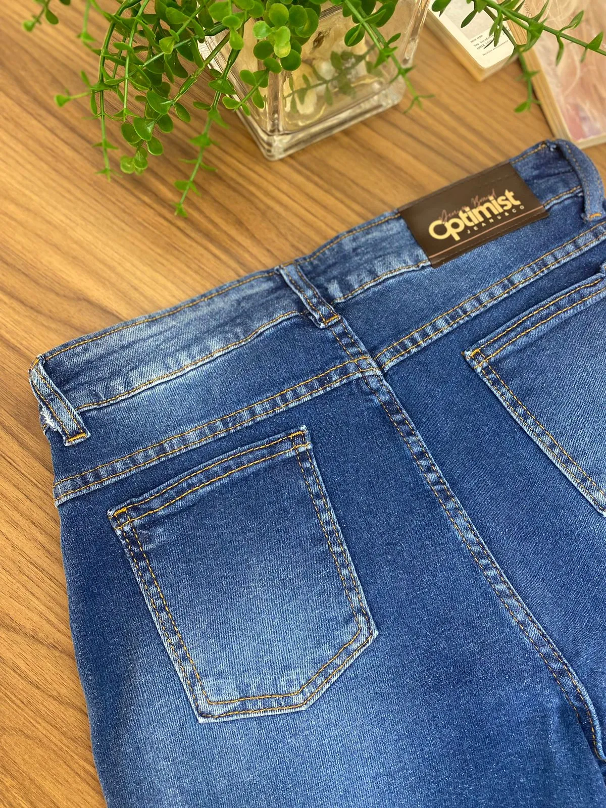 Calça Jeans Skinny Puídos 4222712. 7/F)