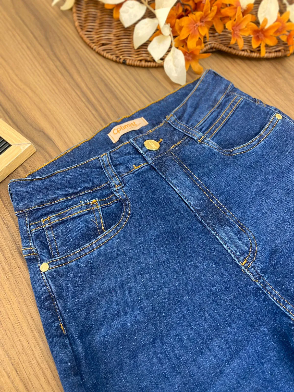 Calça Jeans Skinny Puídos 4222801. 7/F)