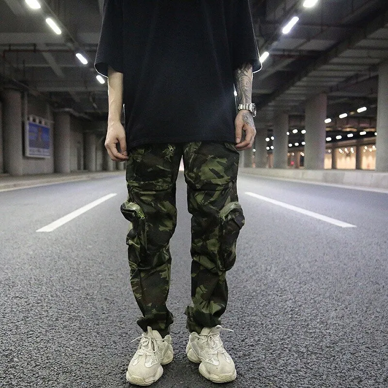 Camouflage Utility Cargo Pants