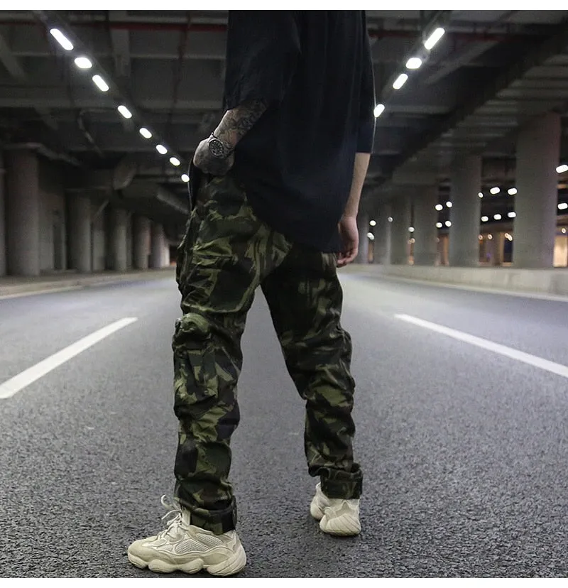 Camouflage Utility Cargo Pants