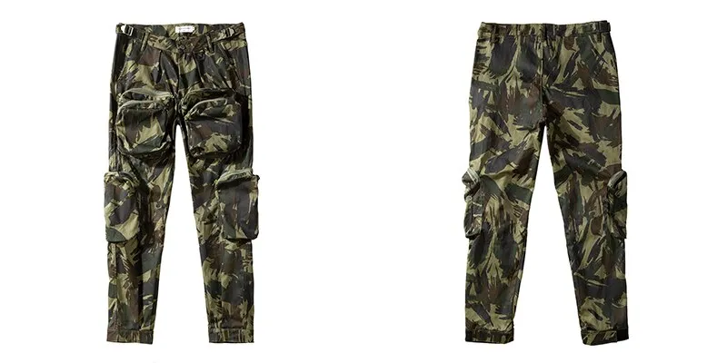 Camouflage Utility Cargo Pants