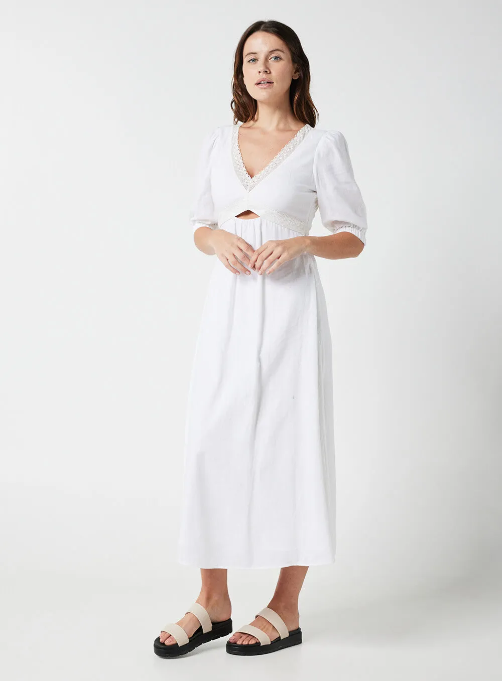 Esme Dress-White