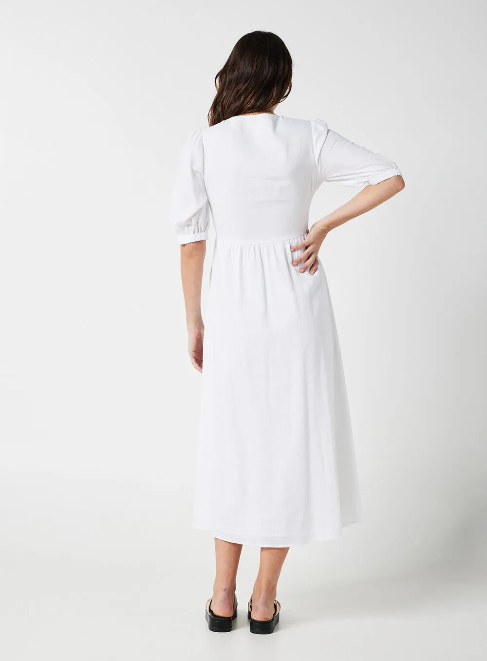 Esme Dress-White