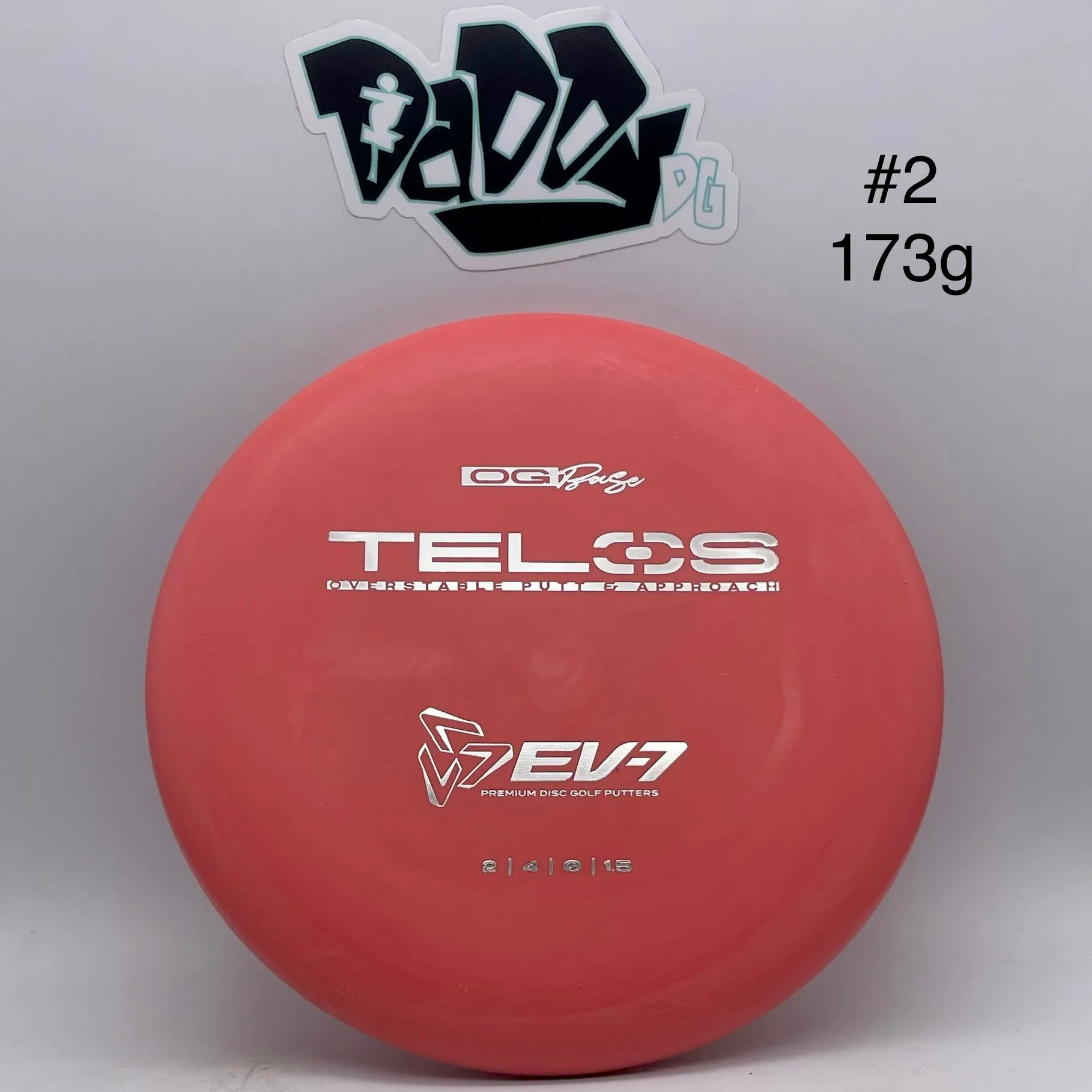 EV-7 Telos OG Base Overstable Putt & Approach