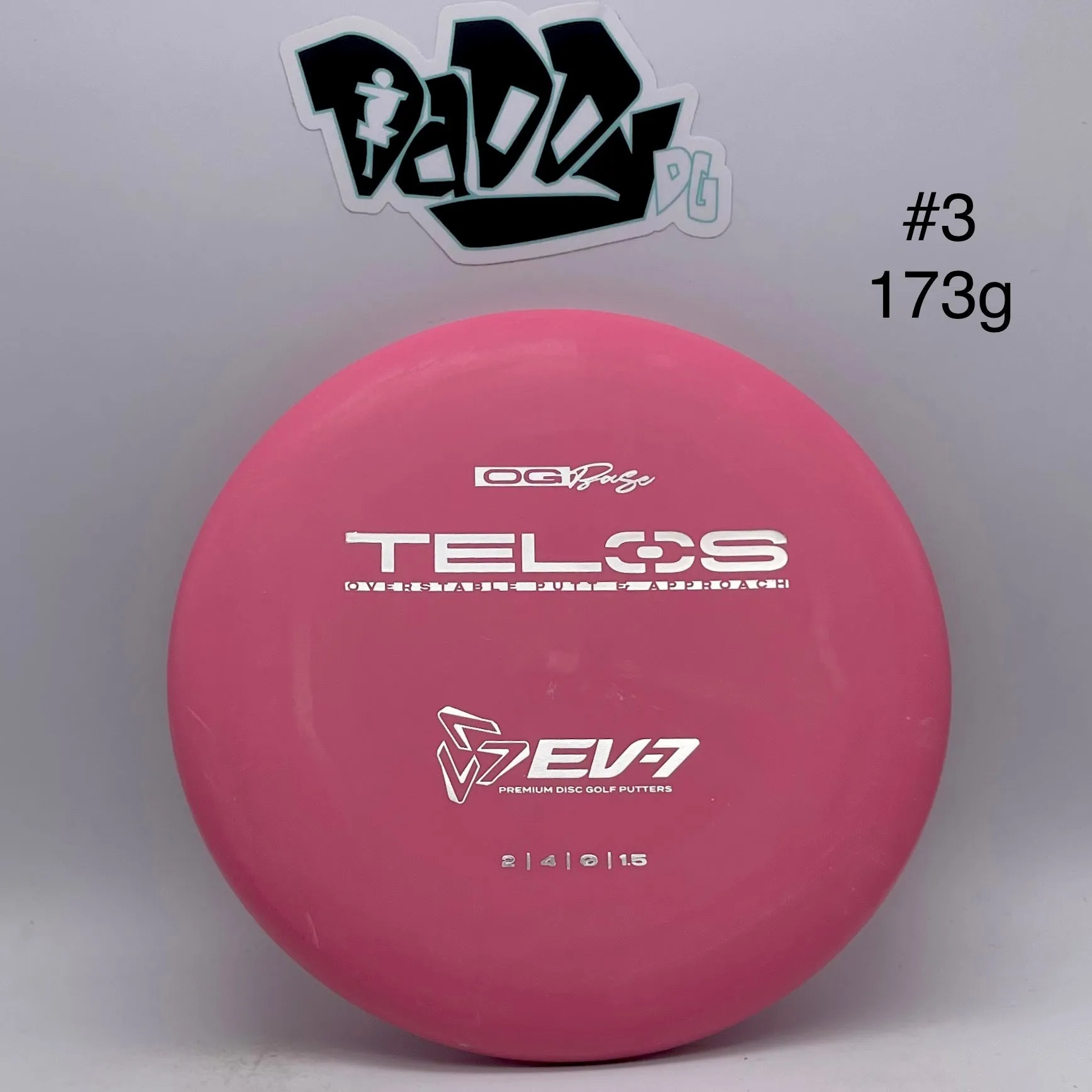 EV-7 Telos OG Base Overstable Putt & Approach