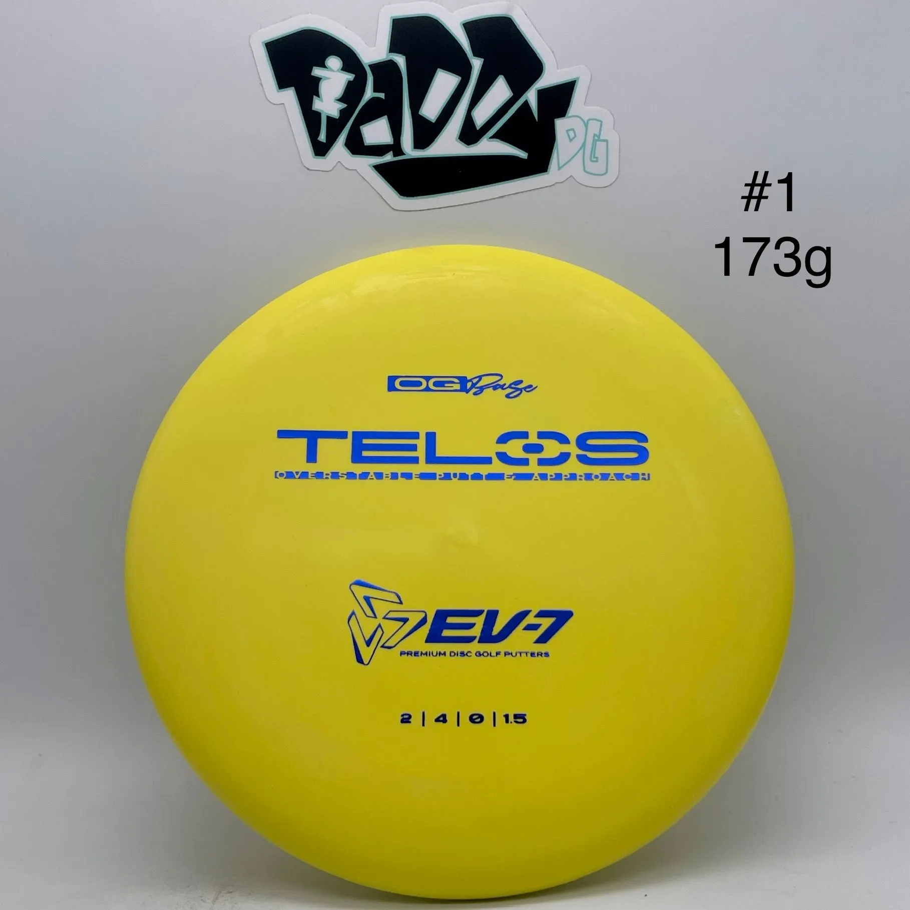 EV-7 Telos OG Base Overstable Putt & Approach