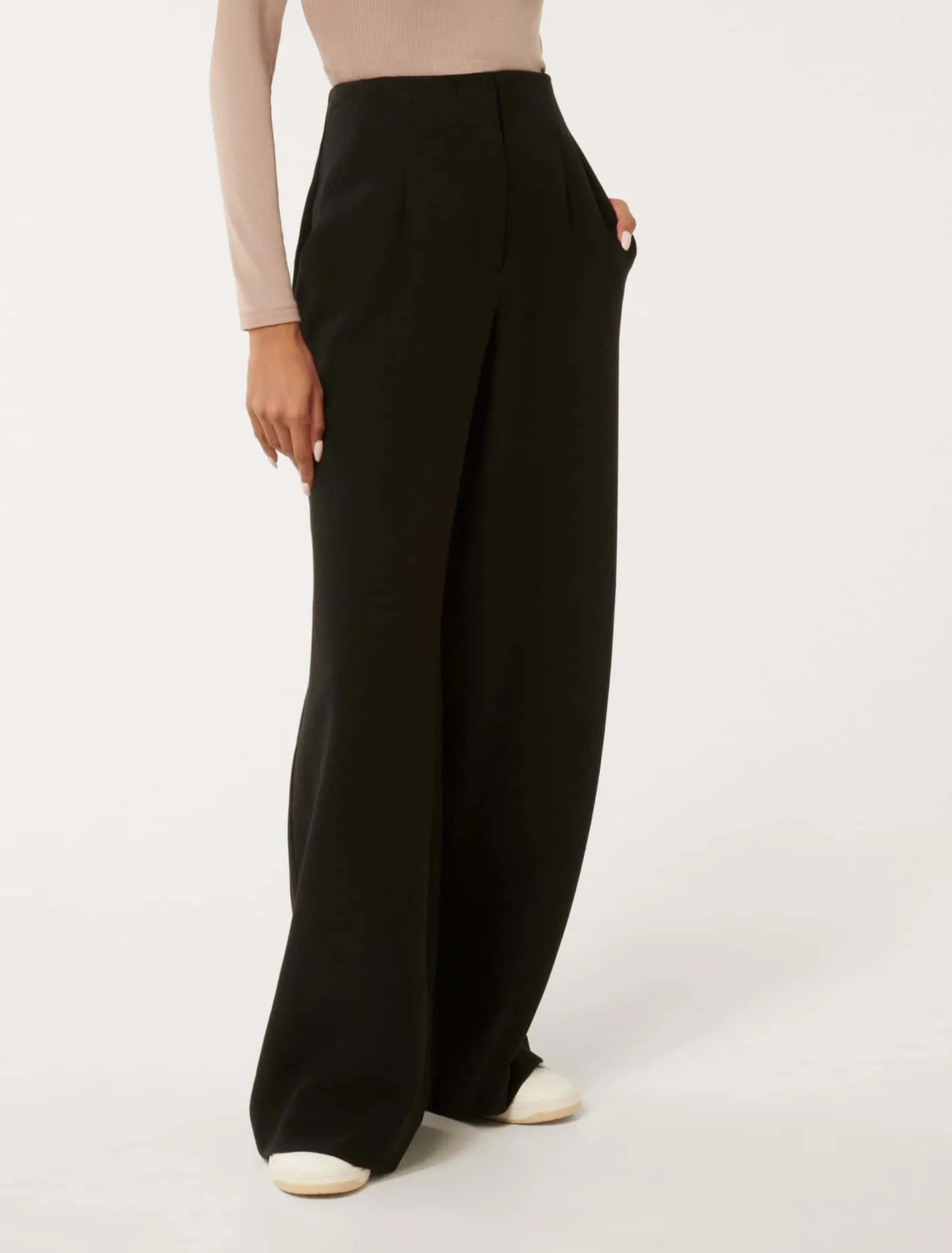 Freya Petite High Waist Wide Leg Pants