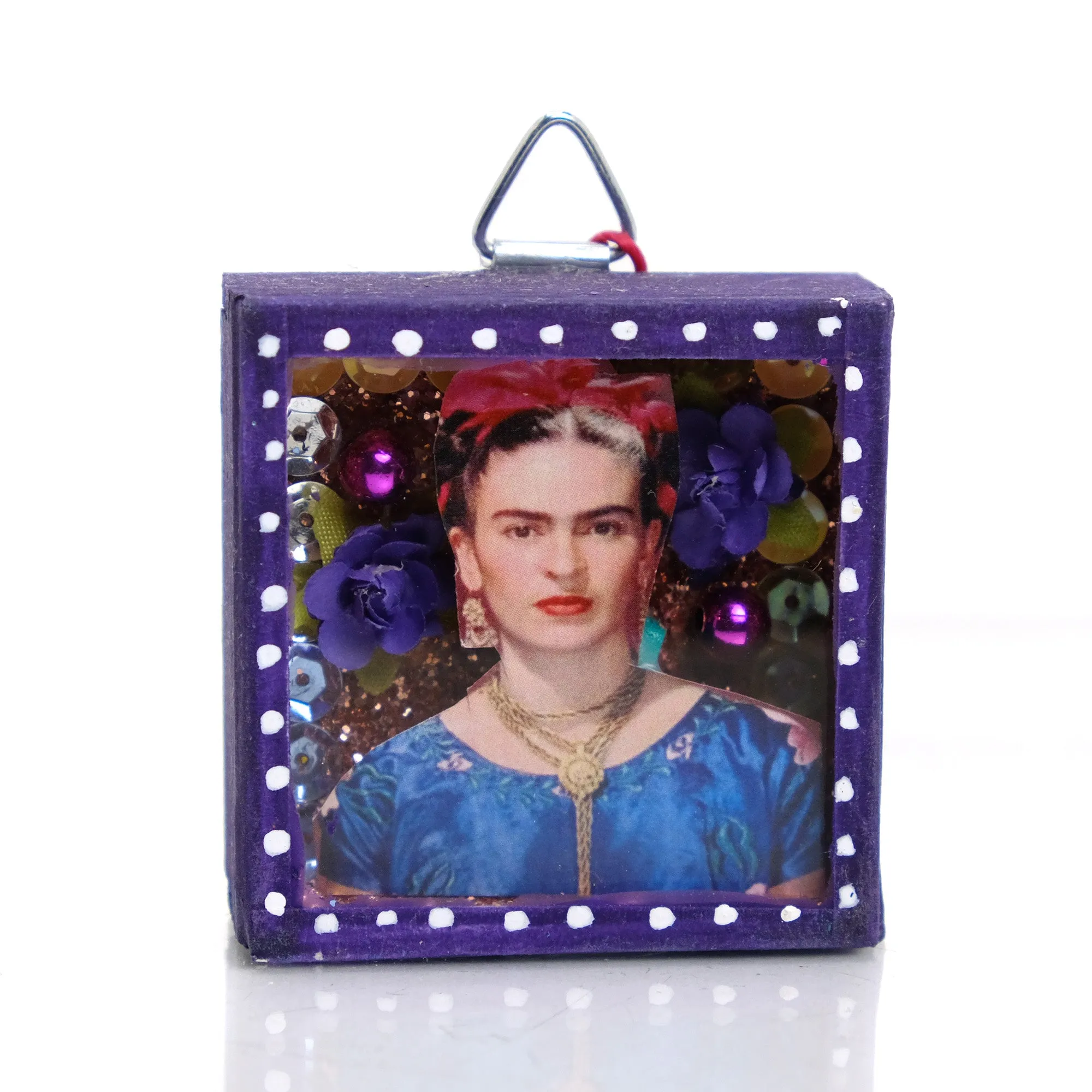 Frida Kahlo Mexican Día de Muertos Caja #13