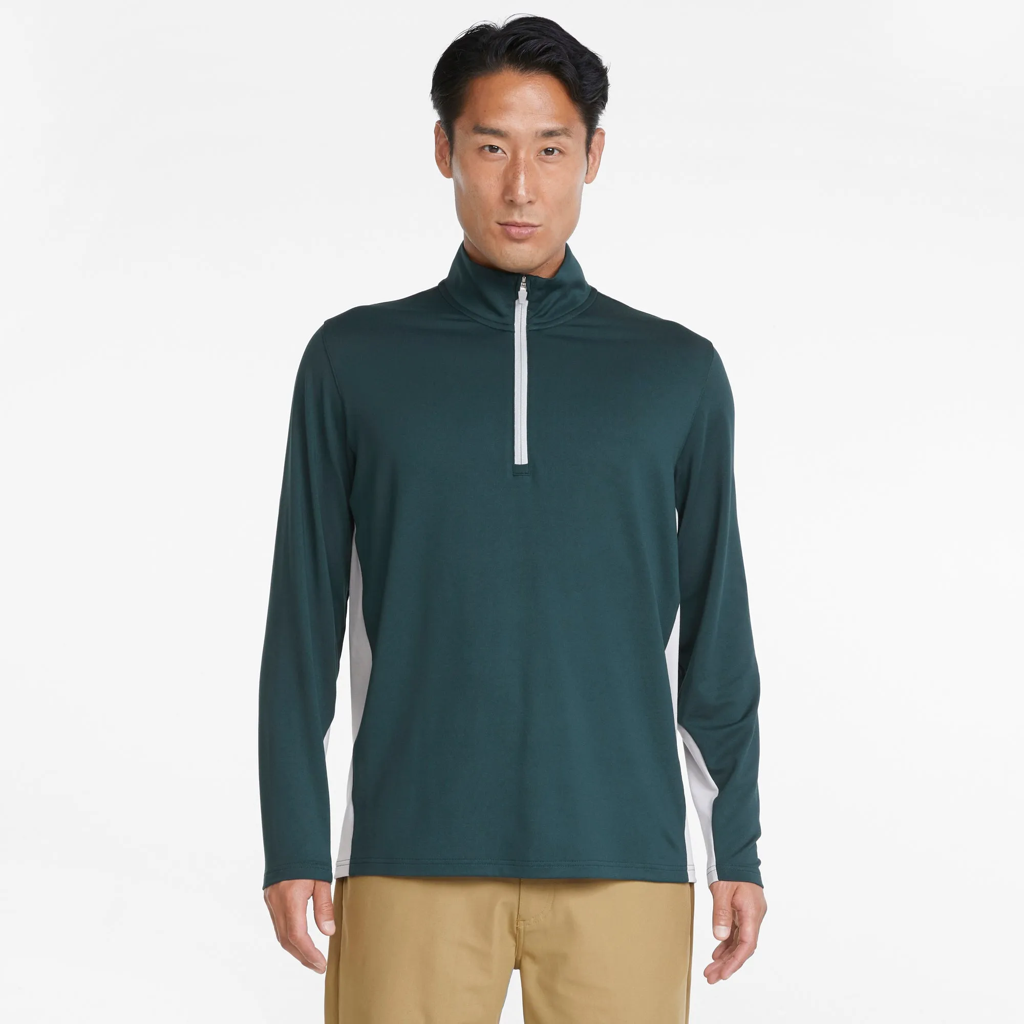 Gamer Golf 1/4 Zip | Ponderosa Pine