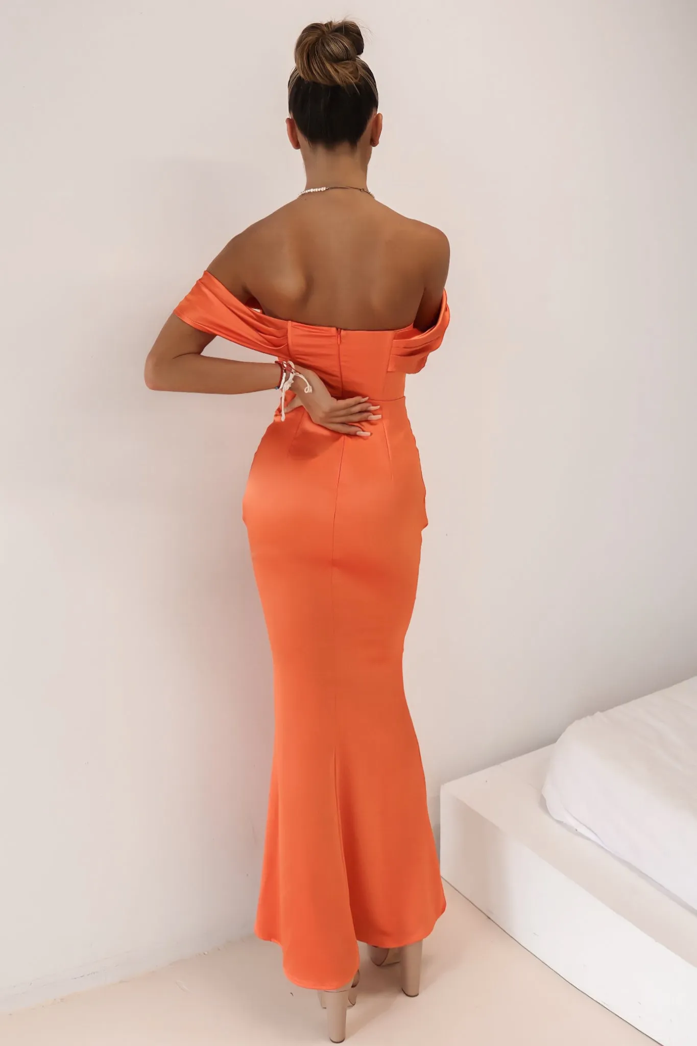 Grazia Formal Dress - Orange