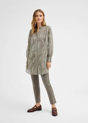 Gustav Sikka Long Shirt 52634 Skjorte - Dusty Grass