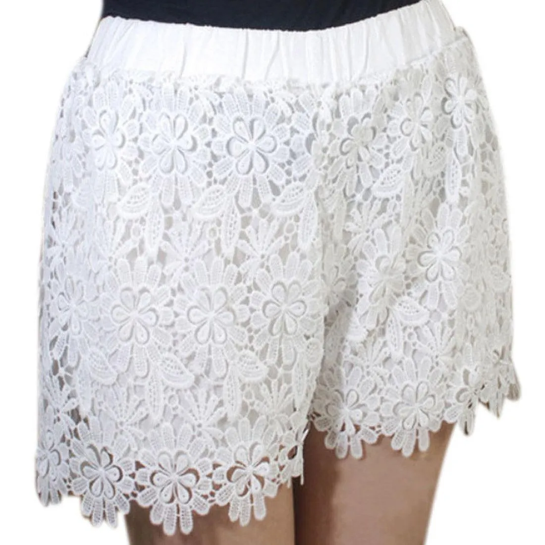 IT’S ALL ABOUT THE LACE SHORTS