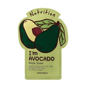 Mascarilla facial Tonymoly I'M AVOCADO MASK SHEET – NUTRITION