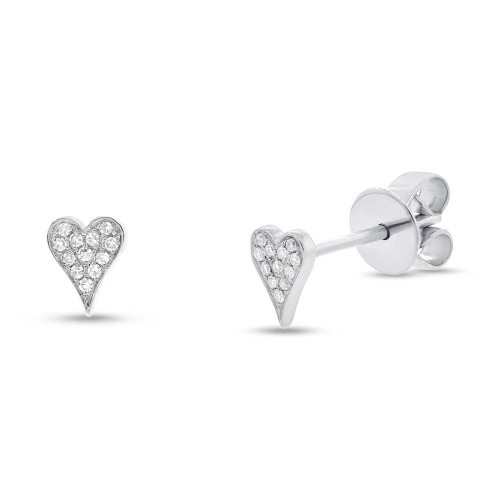 Mini Heart Studs