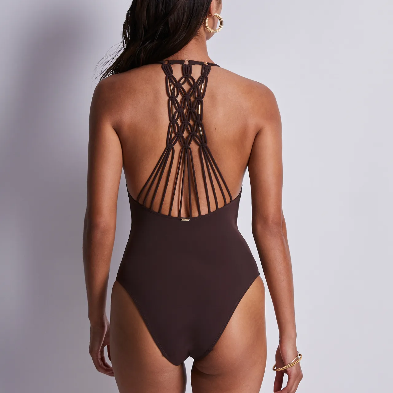 Muse One Piece Swimsuit in Henna