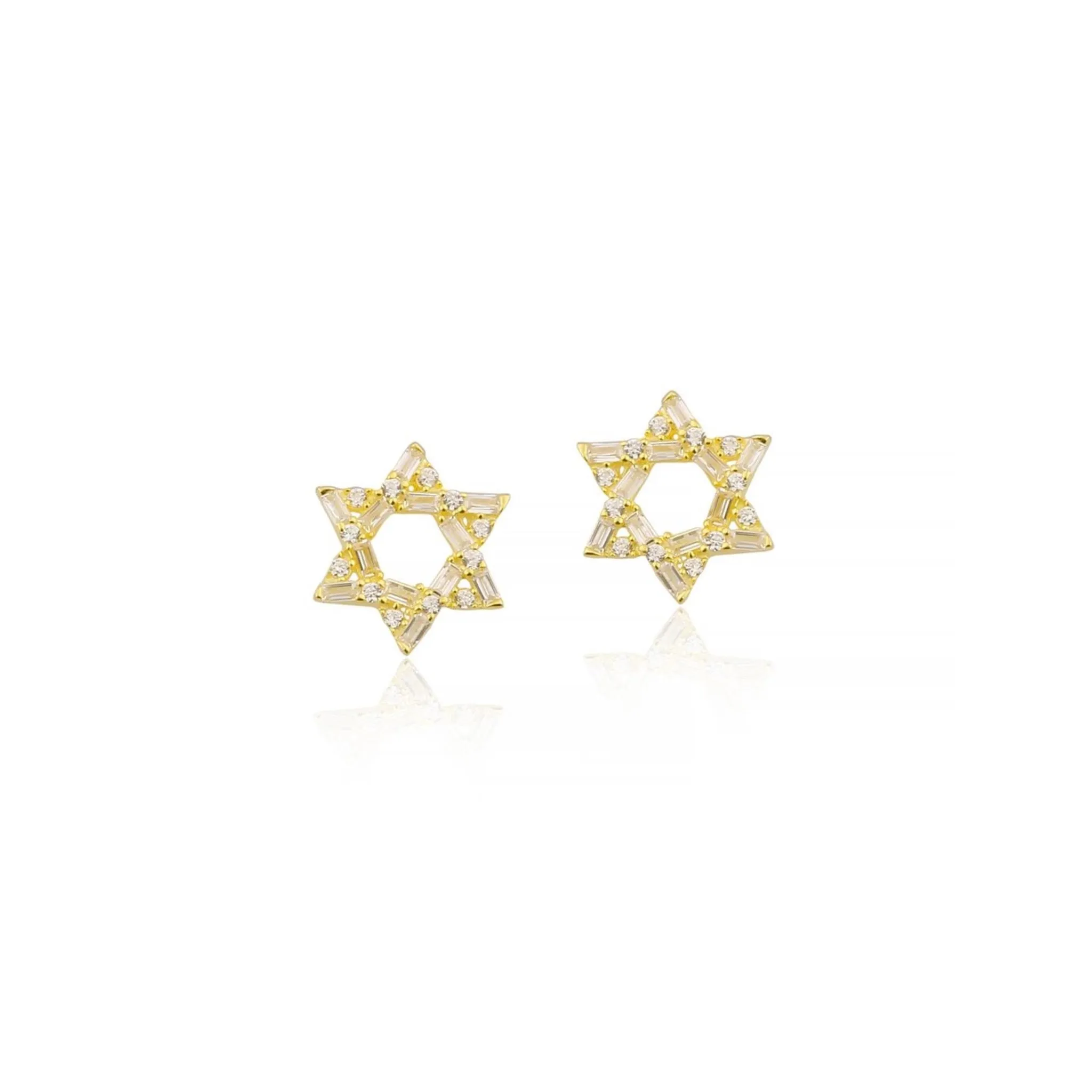 Nessa Star of David Stud Earrings