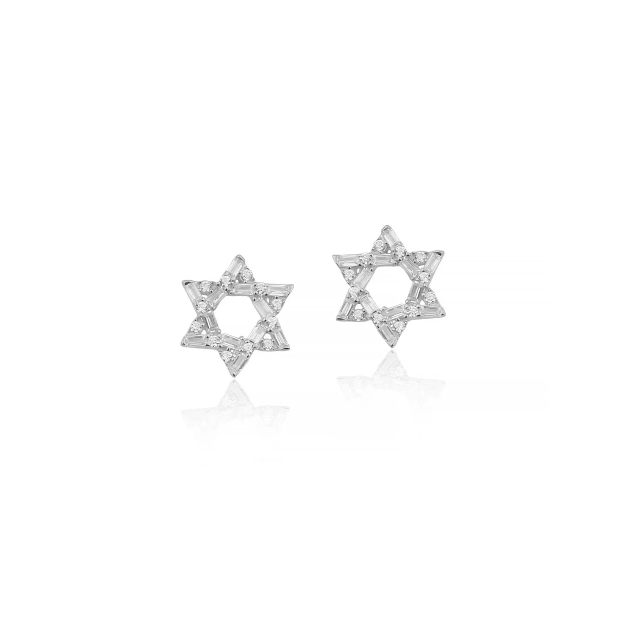 Nessa Star of David Stud Earrings