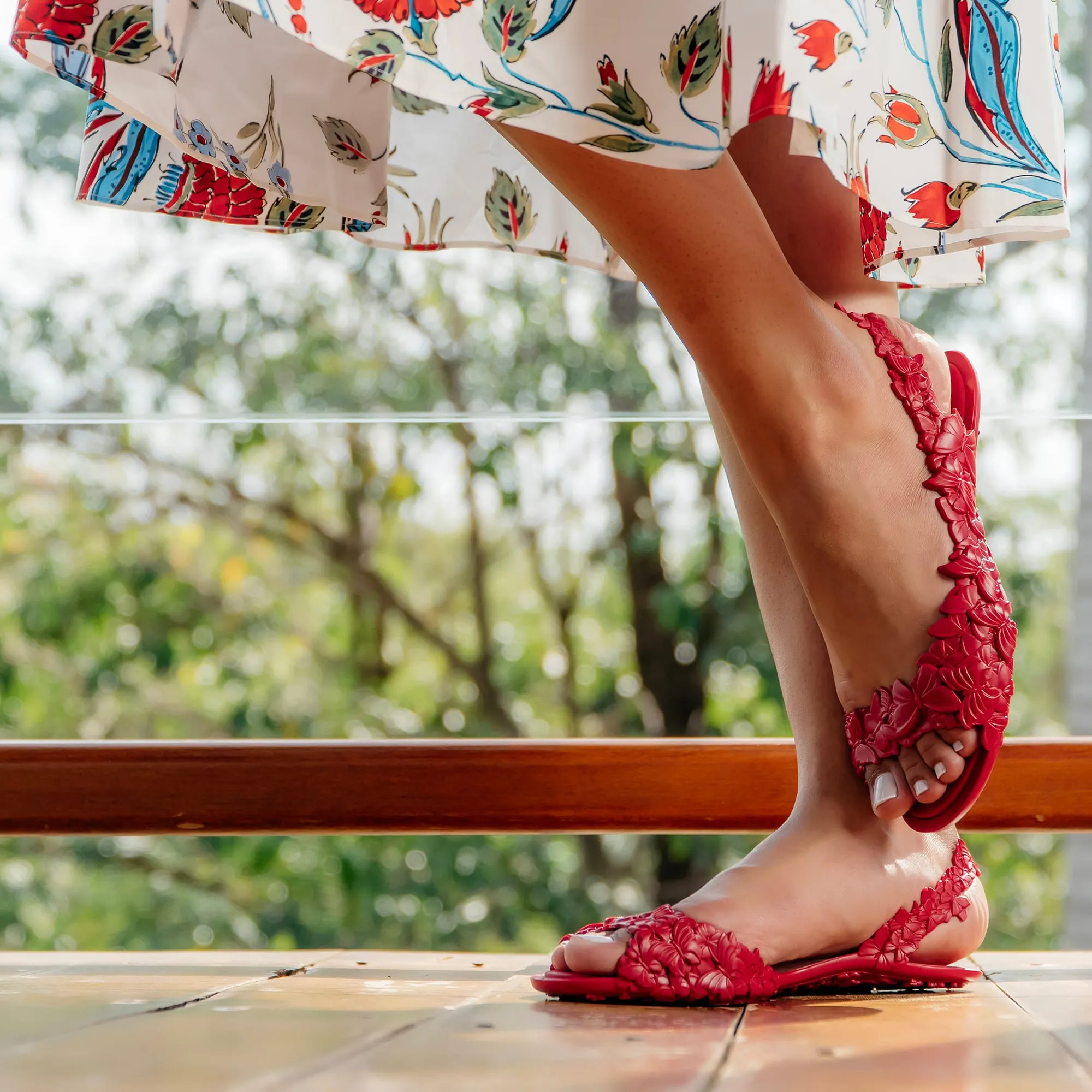 Original Butterfly Red sandal