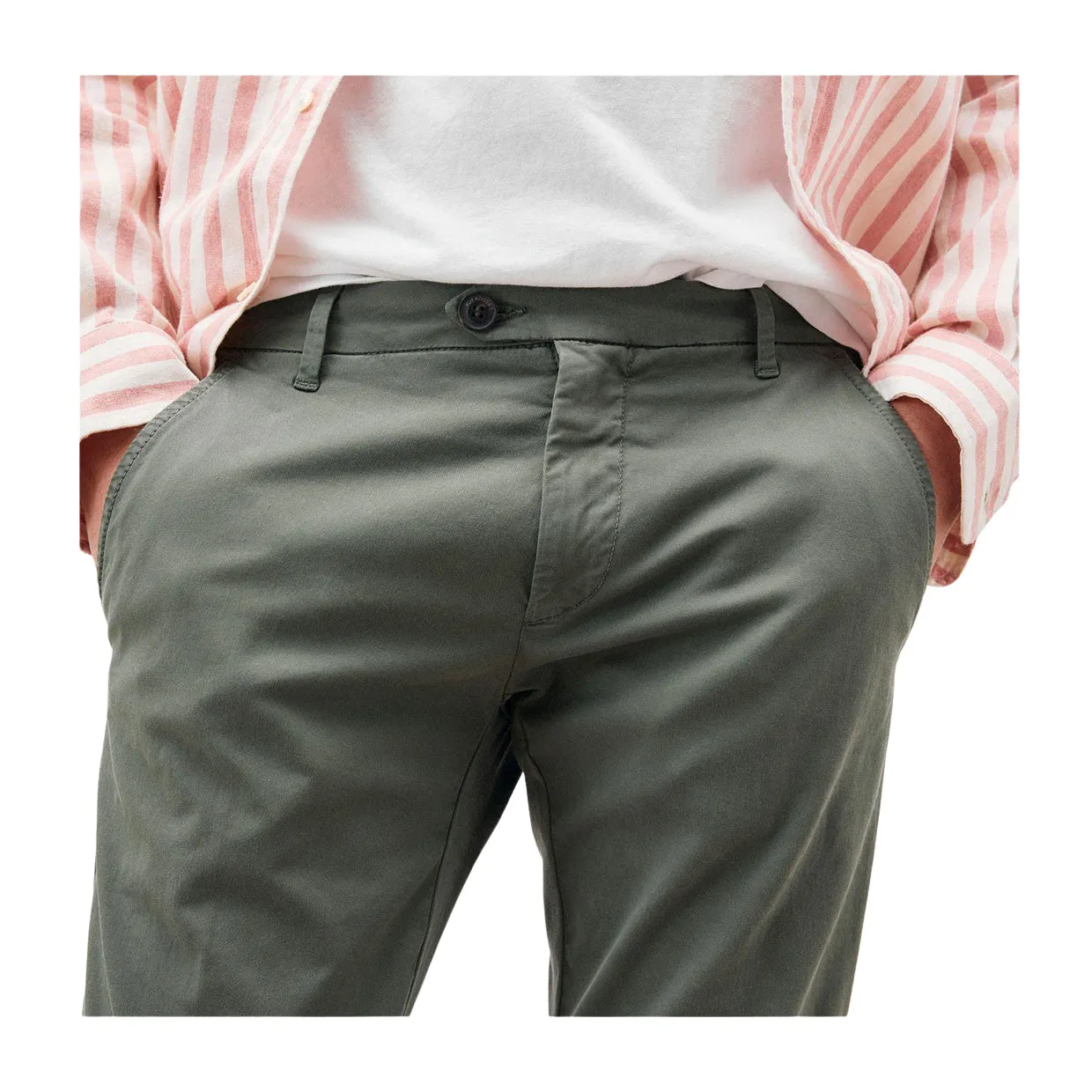 Pantaloni Uomo Roy Roger's New Rolf Verde