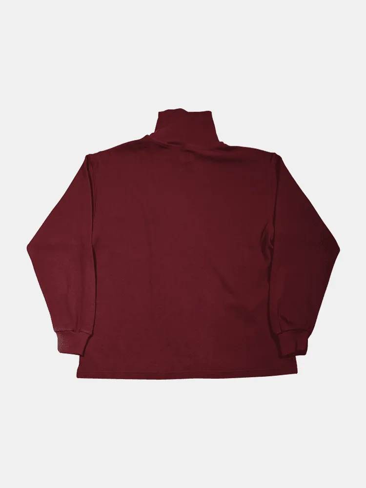 Polar Shin Turtleneck - Wine