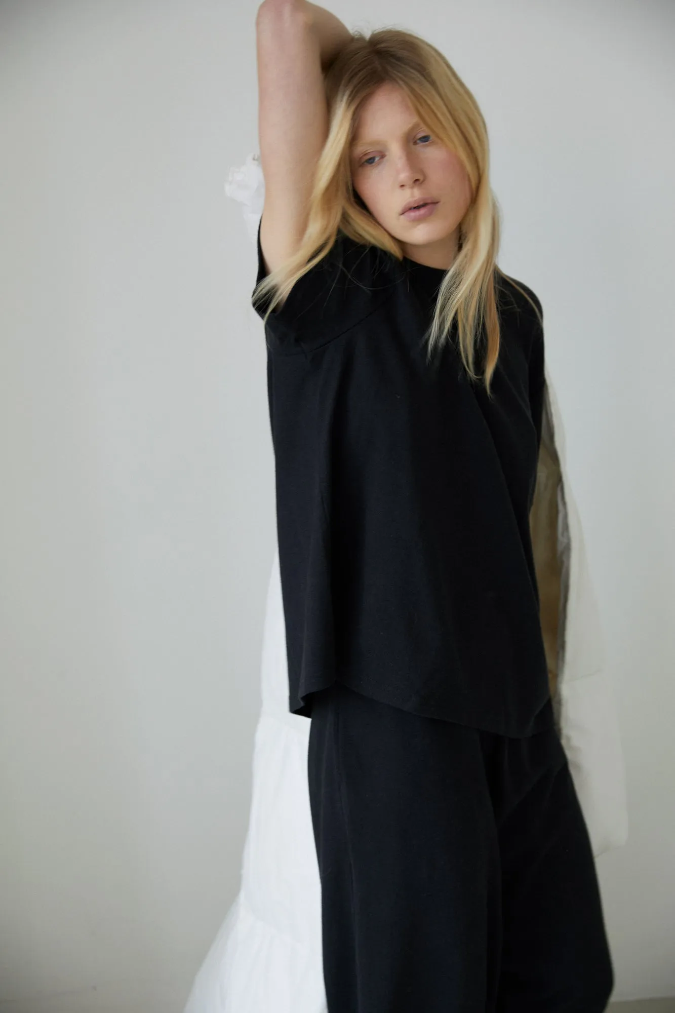 the jersey pant - black