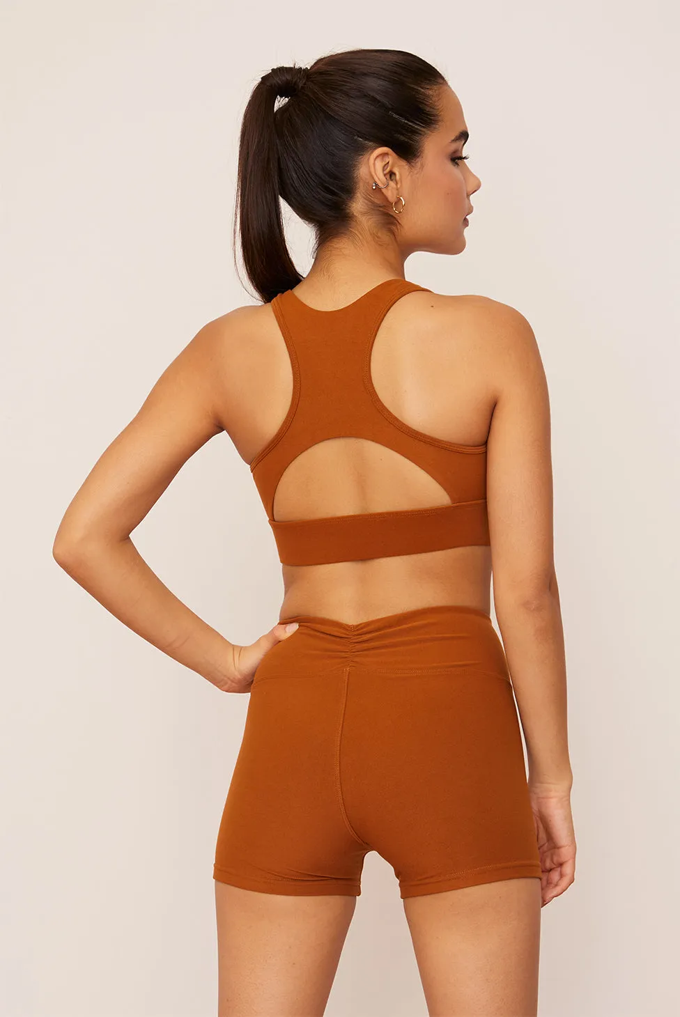 Turmeric Racerback Bra