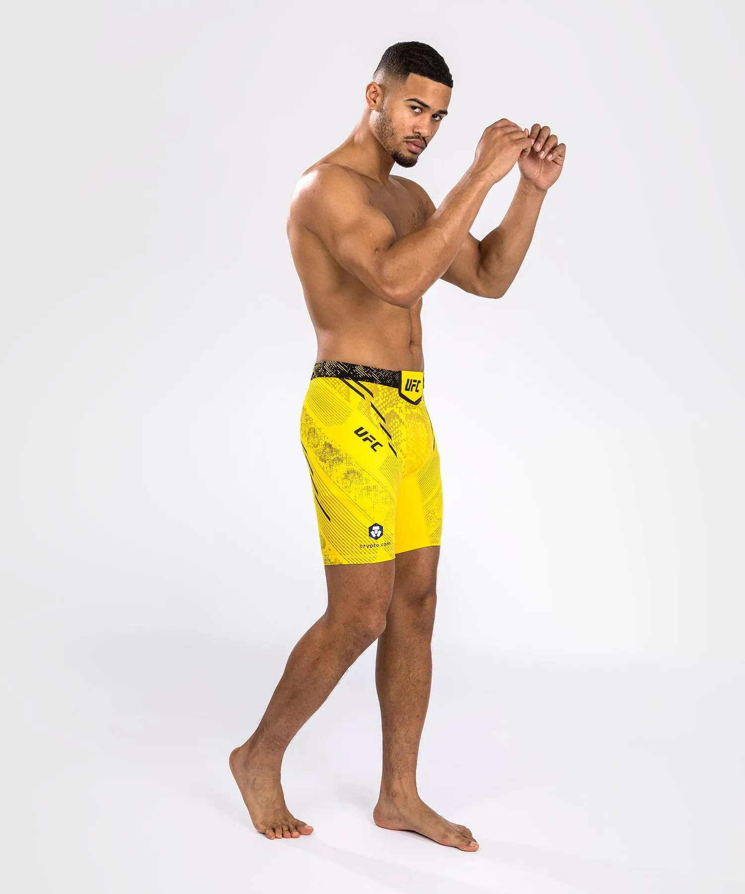 UFC Adrenaline by Venum Authentic Fight Night Men’s Vale Tudo Short - Yellow