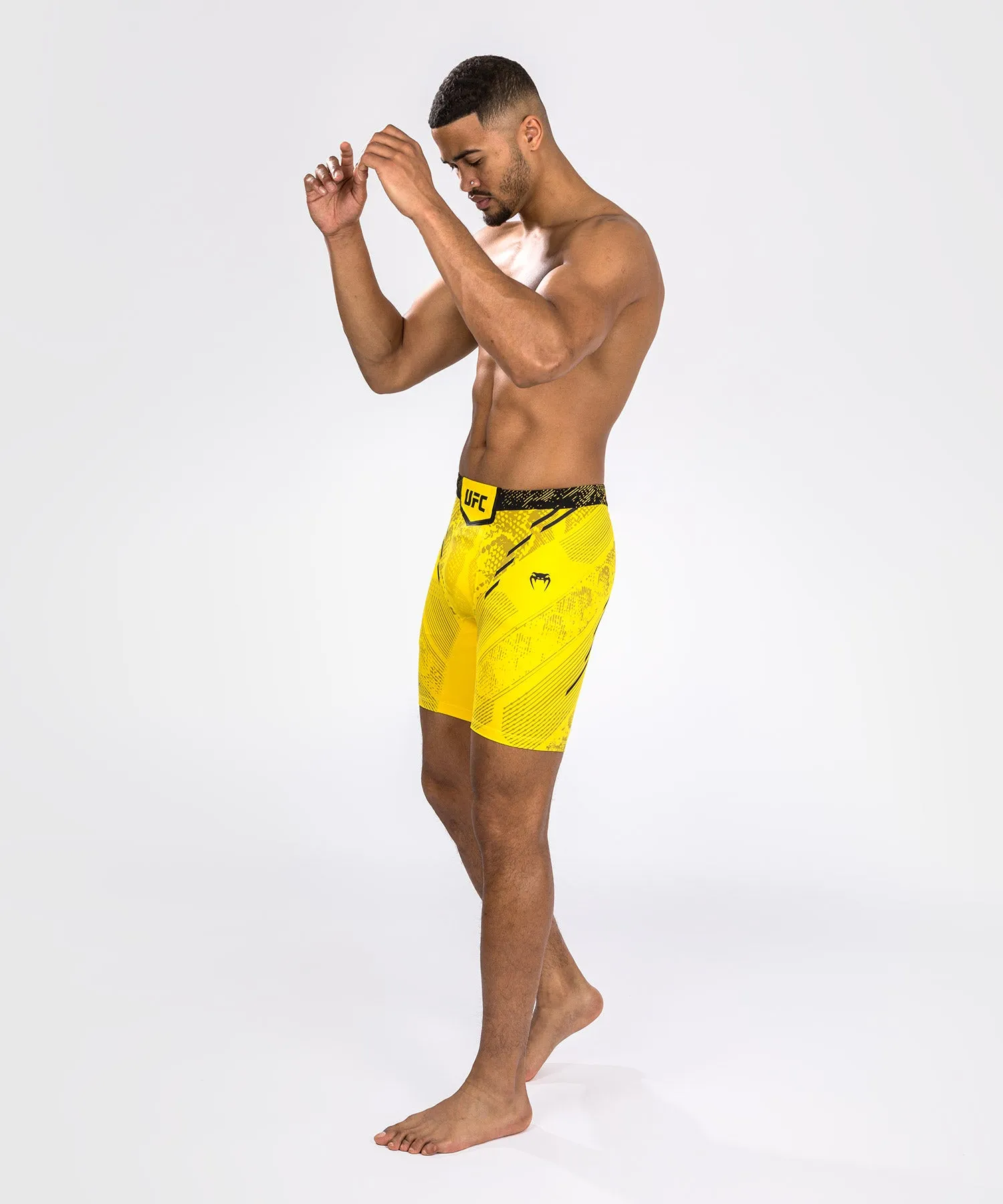 UFC Adrenaline by Venum Authentic Fight Night Men’s Vale Tudo Short - Yellow