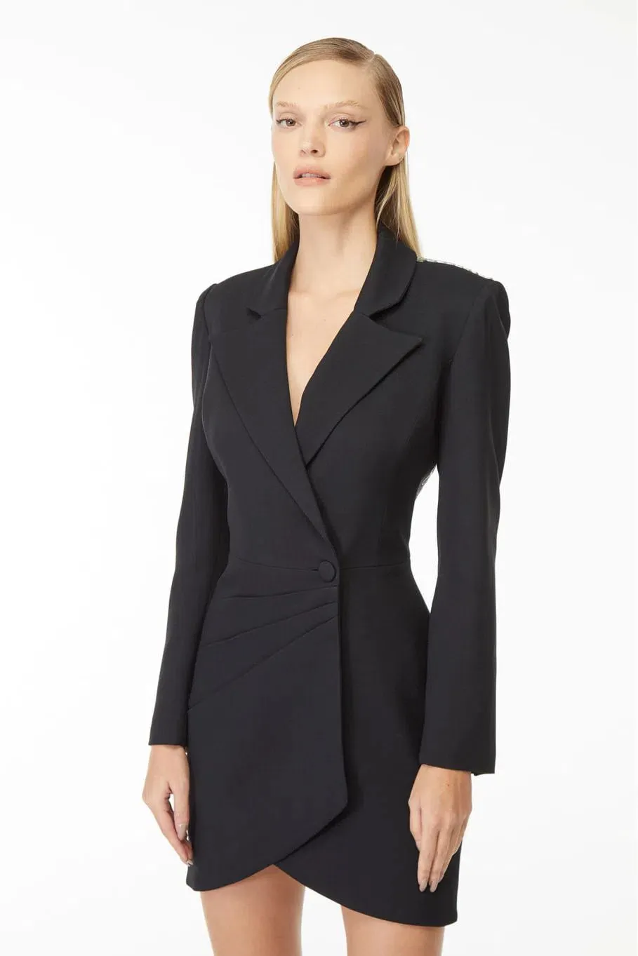 VESTIDO NXT LVL BLACK BLAZER ELLA