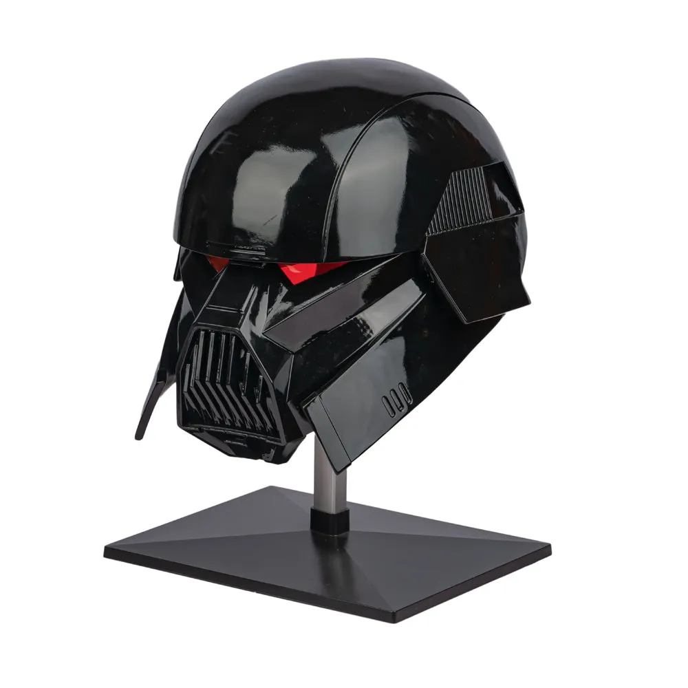 Xcoser Star Wars Black Soldier Mandalorian Series Helmet Halloween Mask Costume Collectible Props Accessories